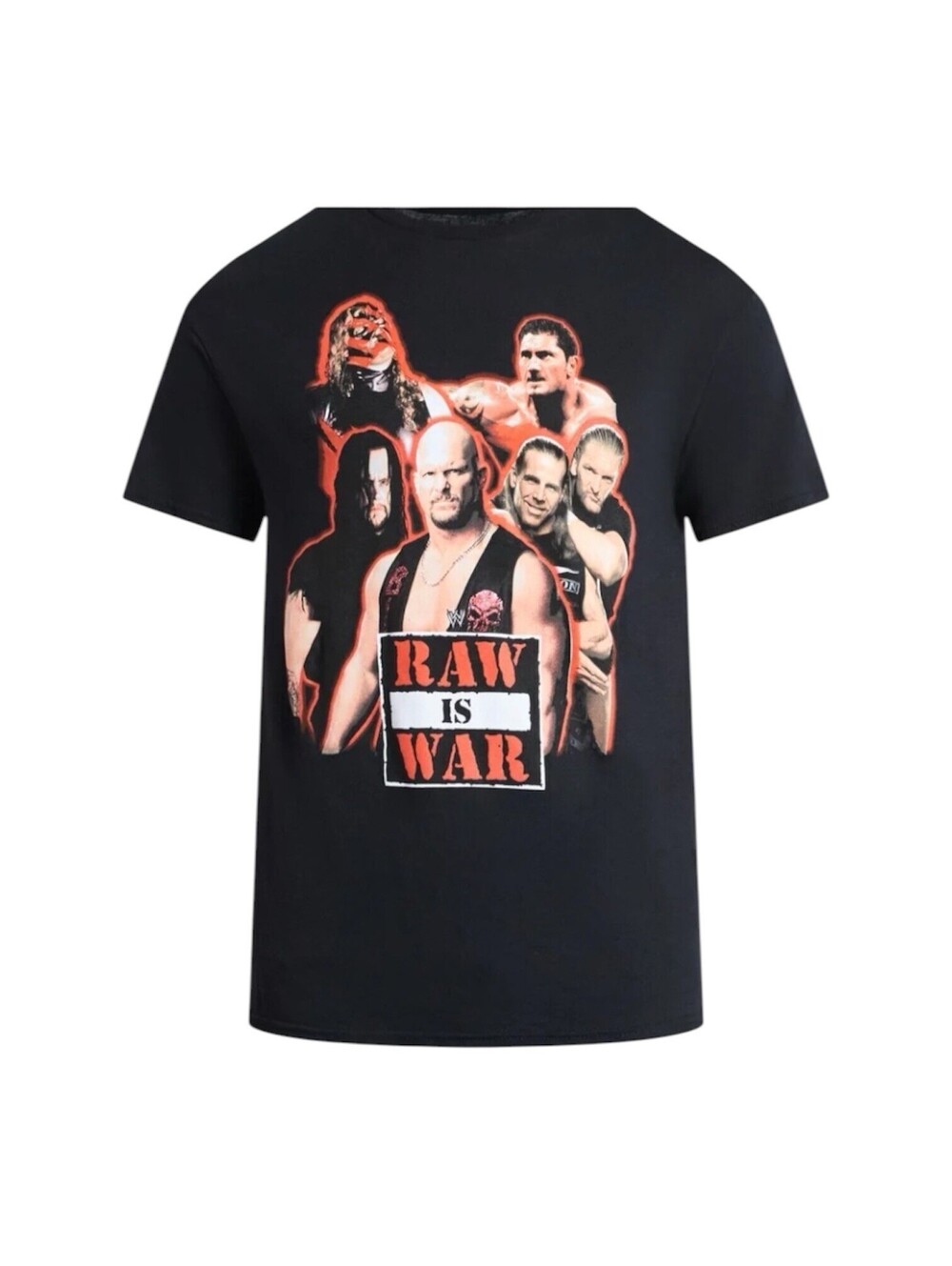WWE Men's Raw Is War Graphic Tee Size Large